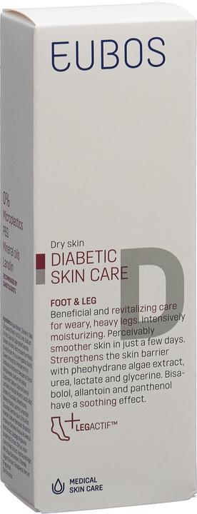 Produktbild Eubos Diabetische Hautpflege Fuss & Bein (neu) (Fussdeodorant & -puder, 100 ml)