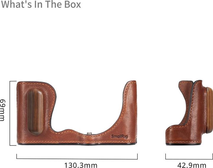 Produktbild SmallRig Halb-Ledertasche für Panasonic LUMIX S9