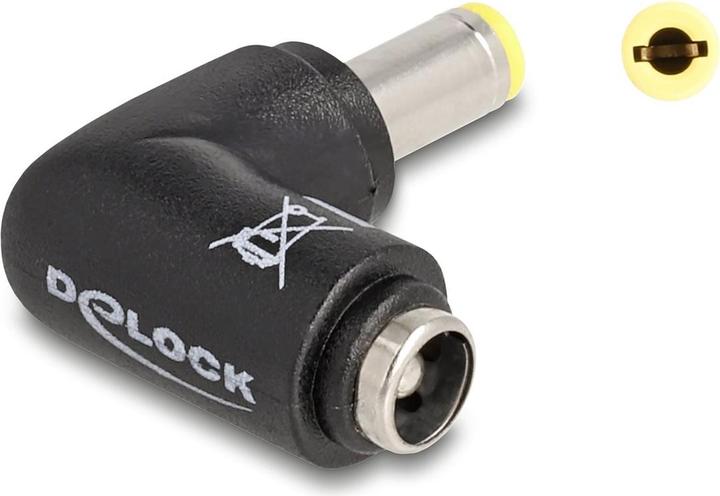 Delock DC Adapter 5,5 x 2,5 mm Stecker zu 5,5 x 2,5 mm Buchs