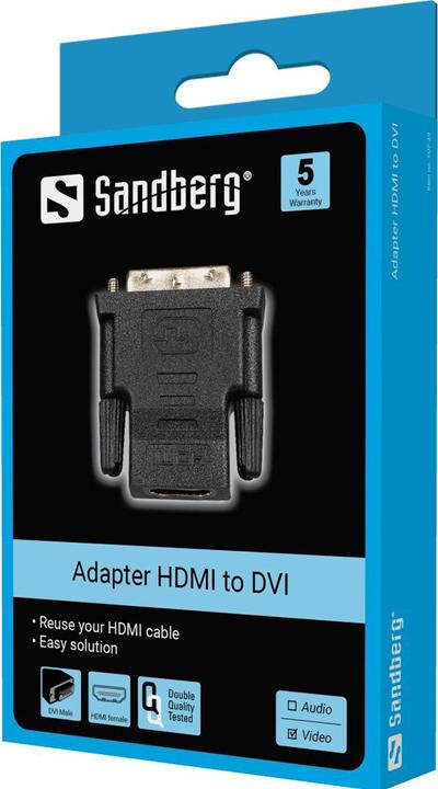 Produktbild Sandberg DVI zu (HDMI, 4 cm)