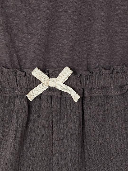Produktbild Vertbaudet Kurzer Mädchen Jumpsuit aus Materialmix (110)
