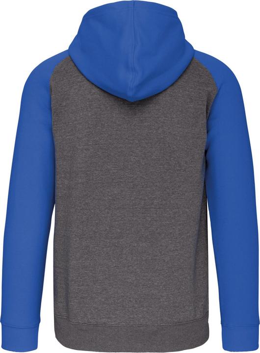 Image du produit Proact Sweatshirt zippé à capuche molleton bicolore (XS)