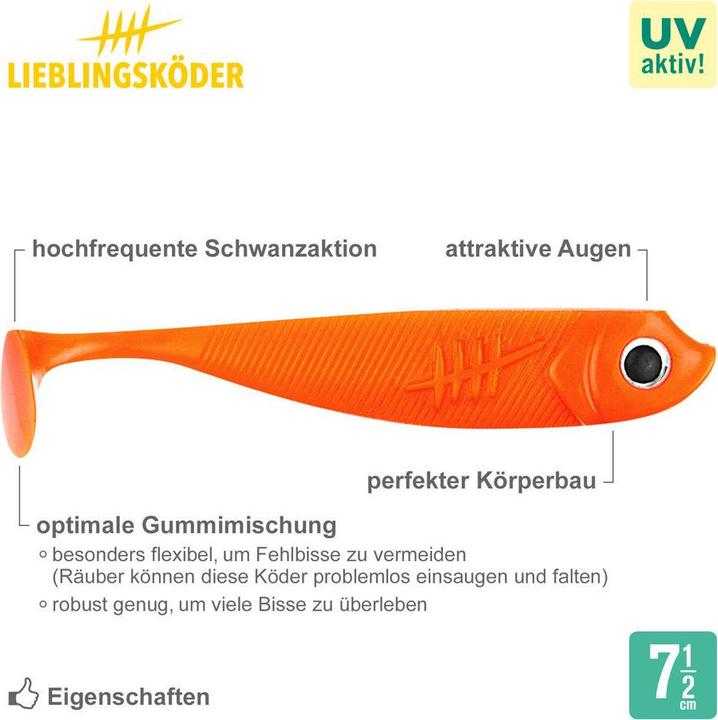 Actual product image Lieblingsköder Carrot (cod magnet) (7.50 cm)