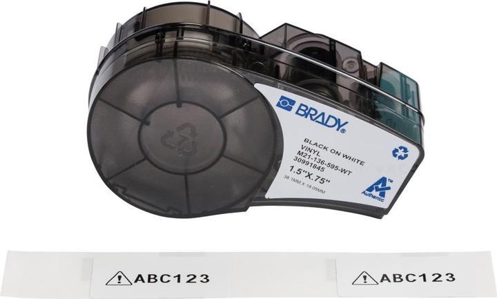 Actual product image Brady All-Weather Permanent