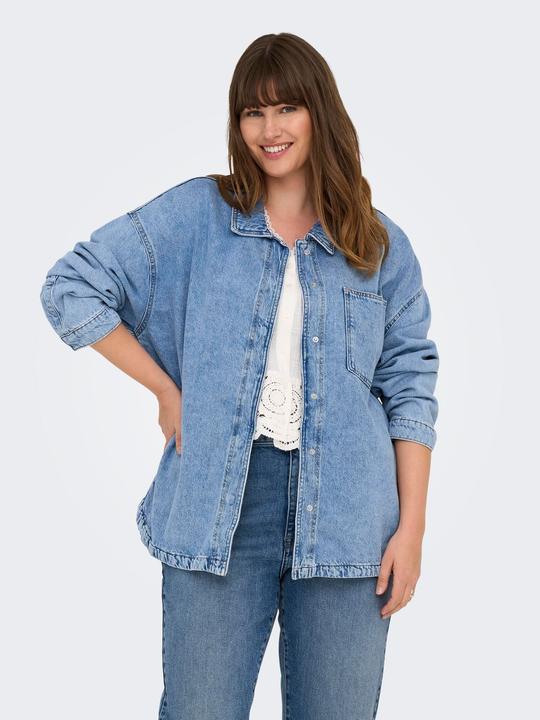 Actual product image Only CAREMMIE denim shirt Denim shirt (42)