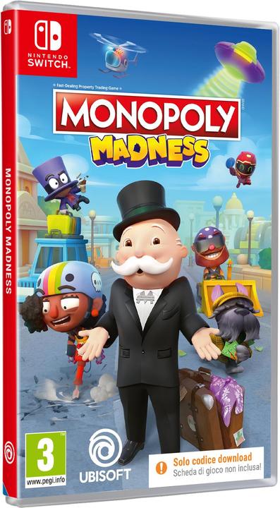Actual product image Ubisoft Monopoly Madness (Code in Box) (Switch, Switch Lite, Switch OLED, Multilingual)