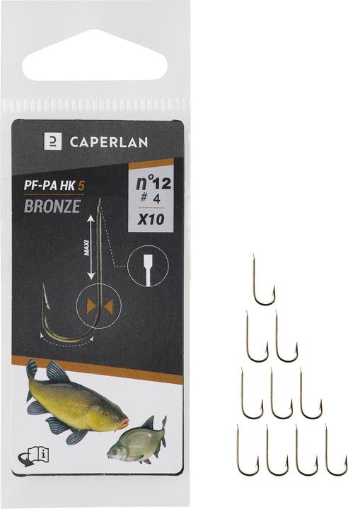 Actual product image Caperlan Hook not mounted Wide opening 10 pcs.