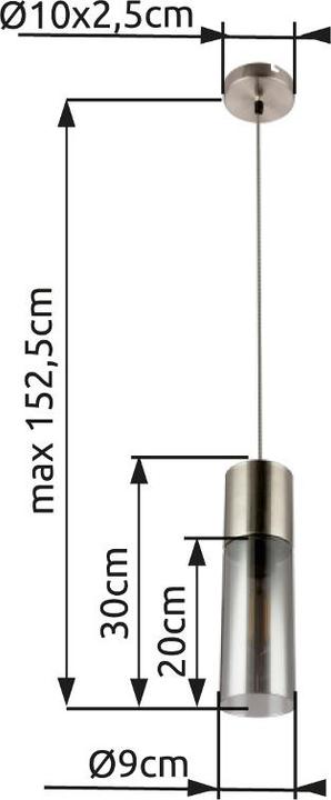 Actual product image Globo Pendant lamp Annika (E27)