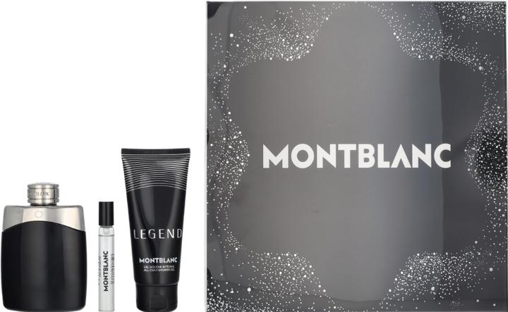 Image du produit Montblanc Set Legend, Barbati, Eau De Toilette 100ml Eau De Toilette 7.5ml Gel De Dus 100ml (Coffret de parfum)