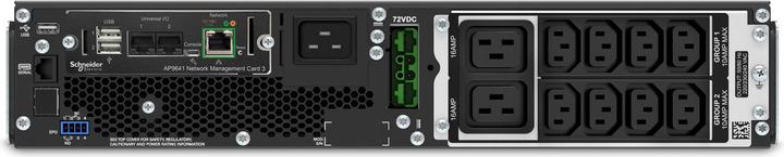 Actual product image APC USV SRT2200RMXLI-NC (2200 VA, 1980 W, Online double converter UPS)
