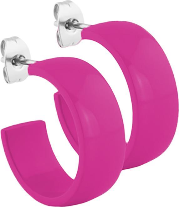 Image du produit Star Piercing Clous d'oreille violet rond arrondi 8x20 (sans laiton, Acier chirurgical 316L)