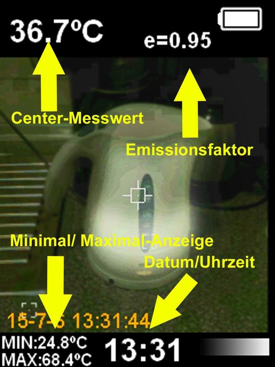Immagine prodotto Peaktech P 5605 Termocamera IR