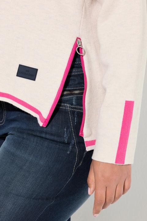 Actual product image Laurasøn Strick-Hoodie, Doubleface, Kapuze, Langarm (42)