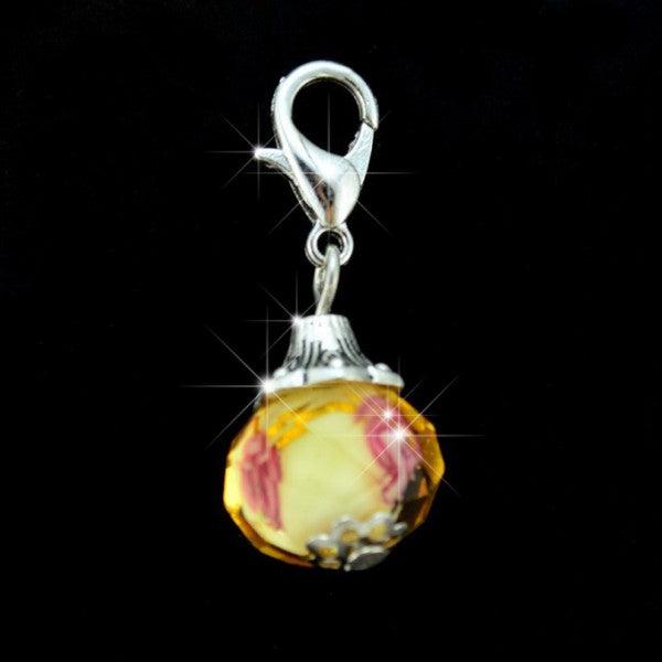 Produktbild Hermex Charm Anhänger für Thomas Sabo / Pandora Armband - Caffee (Edelstahl)