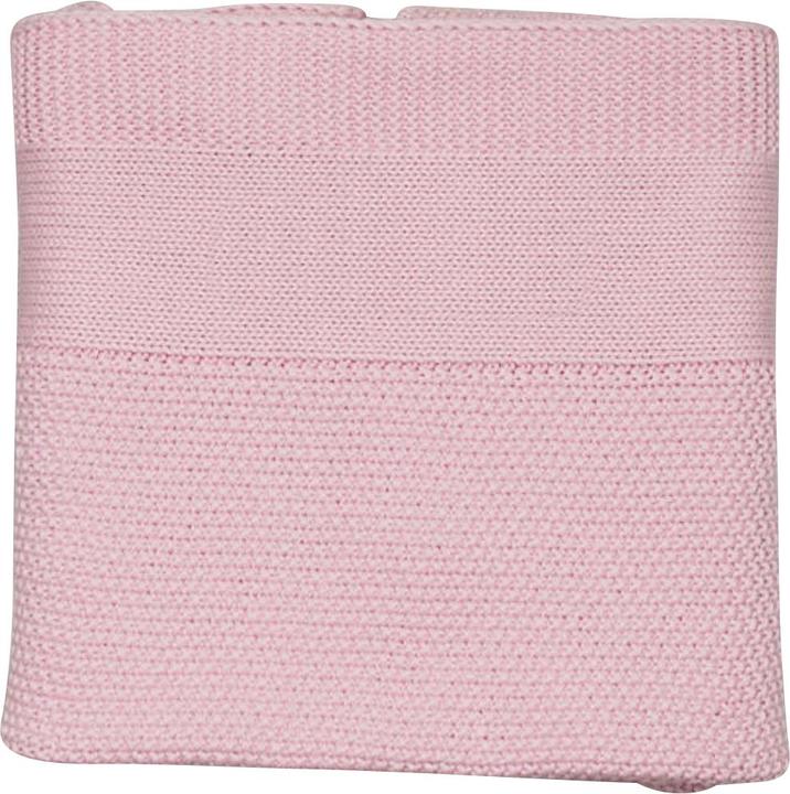 Image du produit Love Kids Couverture bébé Rose, tricotée (100 x 70 cm)