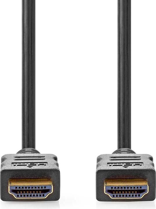 Produktbild Nedis High Speed ​​HDMI ™ Kabel mit Ethernet | HDMI™ Stecker | HDMI™ Stecker | 4K@60Hz | ARC | 18 Gb (0.50 m)