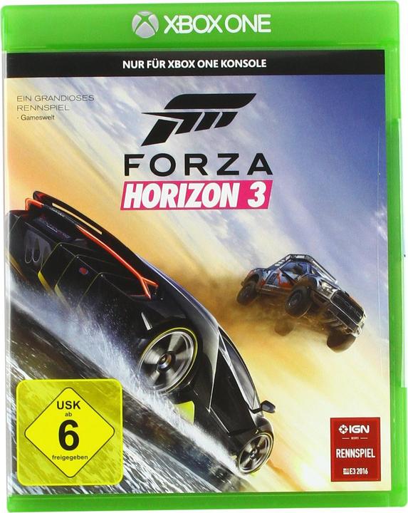 Produktbild Microsoft Forza Horizon 3 (Xbox One X, Xbox Series X, Multilingual)