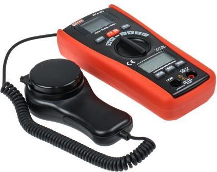 Actual product image RS PRO DT-1307 Solar Power Meter & Digital Multimeter 74.5 x 44 x 162mm (0.16 m)