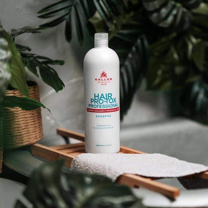 Actual product image Kallos Cosmetics Hair Pro-Tox (Liquid shampoo, 1000 ml)