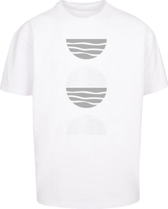 Produktbild Merchcode Abstract Waves T-Shirt - 171787 (L)