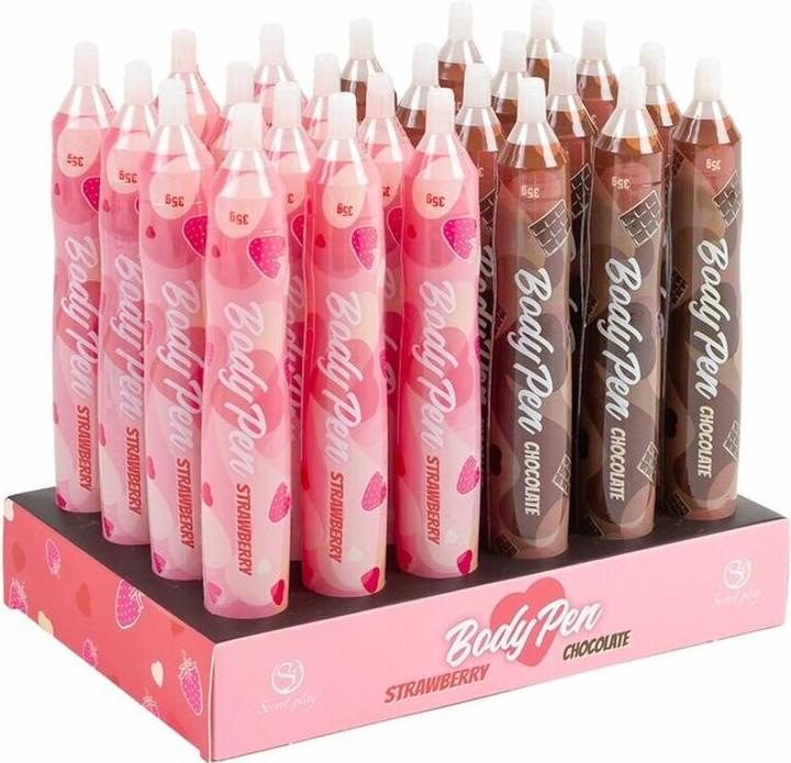 Actual product image Secret play Body Pen Display 24 Units (Game compilation)