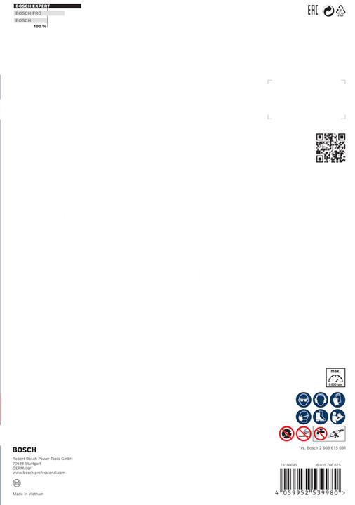 Produktbild Bosch Professional Zubehör EXPERT MultiMaterial Diamanttrennscheiben, 230 x 22,23 x 2,4 x 15 mm