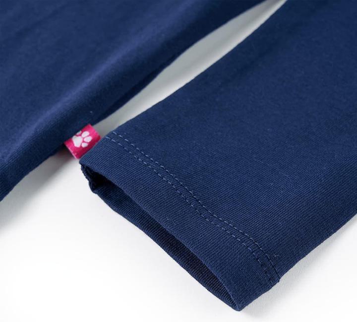 Immagine prodotto vidaXL Camicia da bambino a maniche lunghe blu navy 92,Materiale: 95 % cotone (92)