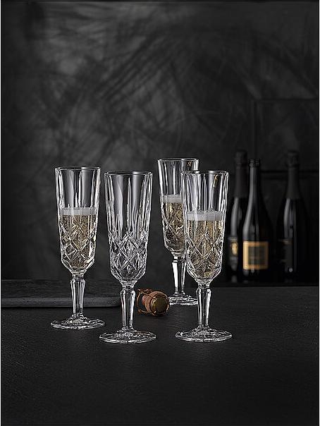 Immagine prodotto Nachtmann Champagnerglas Noblesse (15.50 cl, 4 Occhiali, Bicchieri da champagne)