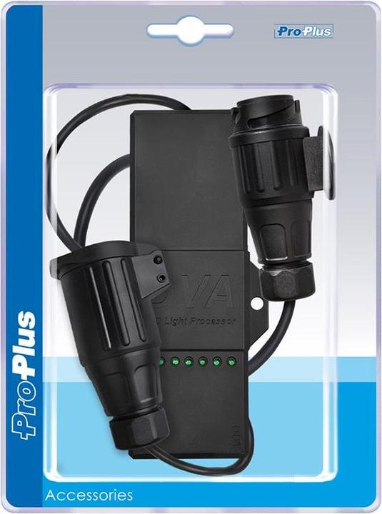 Actual product image ProPlus LED light processor 12V for trailers plug & play in blister pack
