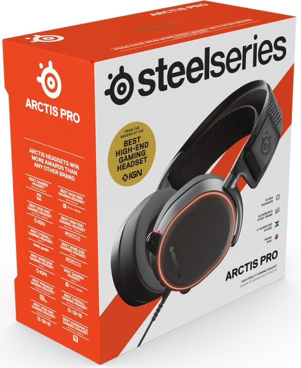 Image du produit SteelSeries Arctis Pro + GameDAC (RGB) (Filaire)