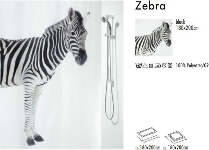Produktbild spirella Zebra (180 x 200 cm)