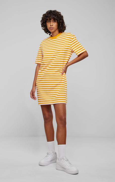 Produktbild Urban Classics Ladies Oversized Striped Tee Dress - 142655 (XS)