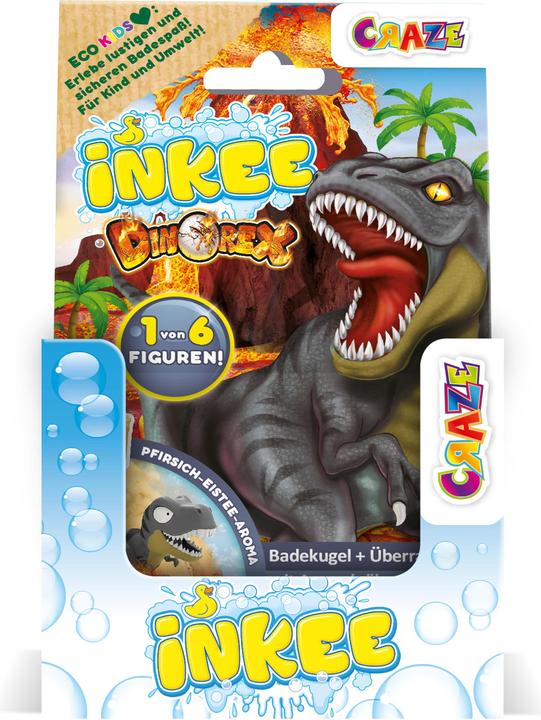 Produktbild Craze Inkee Surprise Dino (Badekugeln, 92 g)