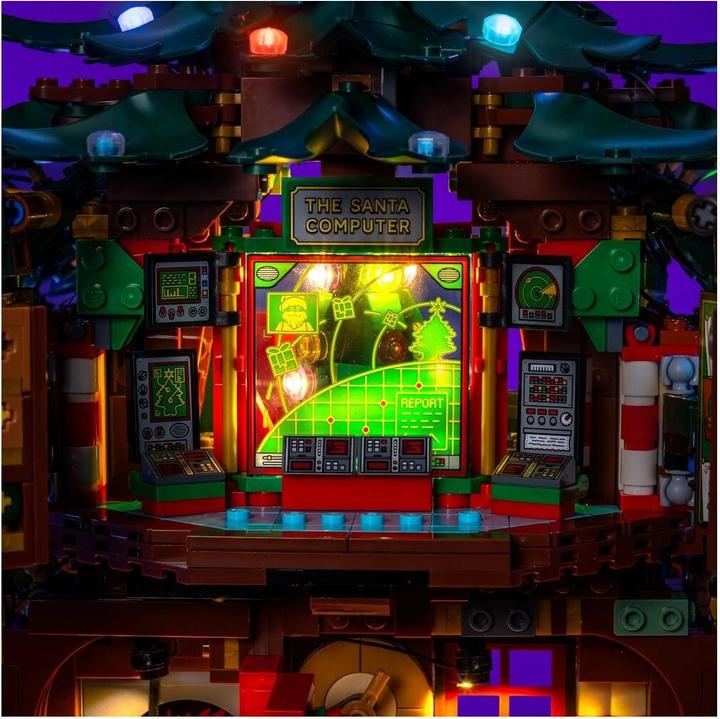 Produktbild Light my bricks LMB 2.0 LED Licht Set für LEGO® 41843 Familien-Weihnachtsbaum (Warmweisses LEDs)