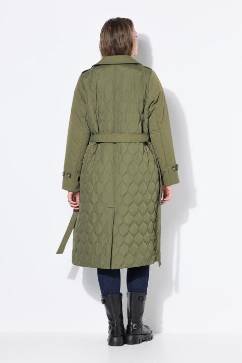 Produktbild Studio Untold Trenchcoat, A-Line, Mix mit Stepp, wattiert, Bindegürtel