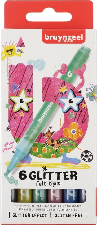 Immagine prodotto Bruynzeel Kids Glitter Filzstifte (6x)