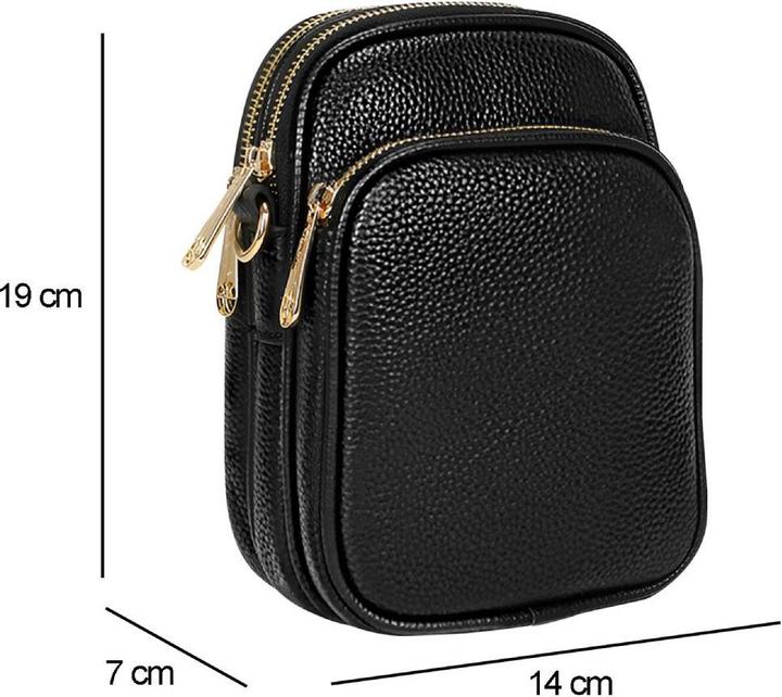 Actual product image Gallantry HB-9118-BK Handtasche