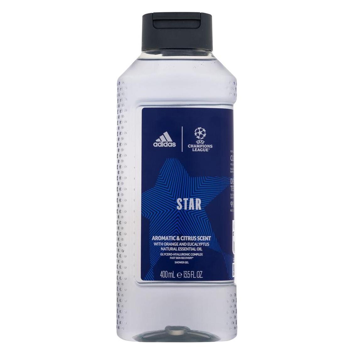 Adidas, Douchegel, Uefa Champions League Star Edition Douchegel 400ml (400 ml)