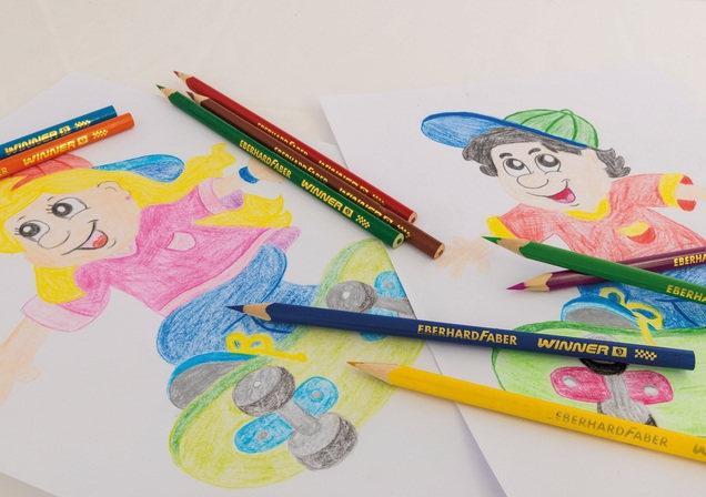 Produktbild EberhardFaber Buntstift Winner 12er Etui (12x)