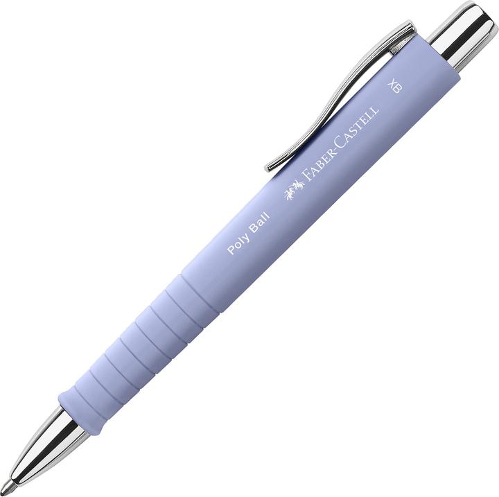 Actual product image Faber-Castell Biros Poly Ball XB pale iris (Pale Iris, 1 x)
