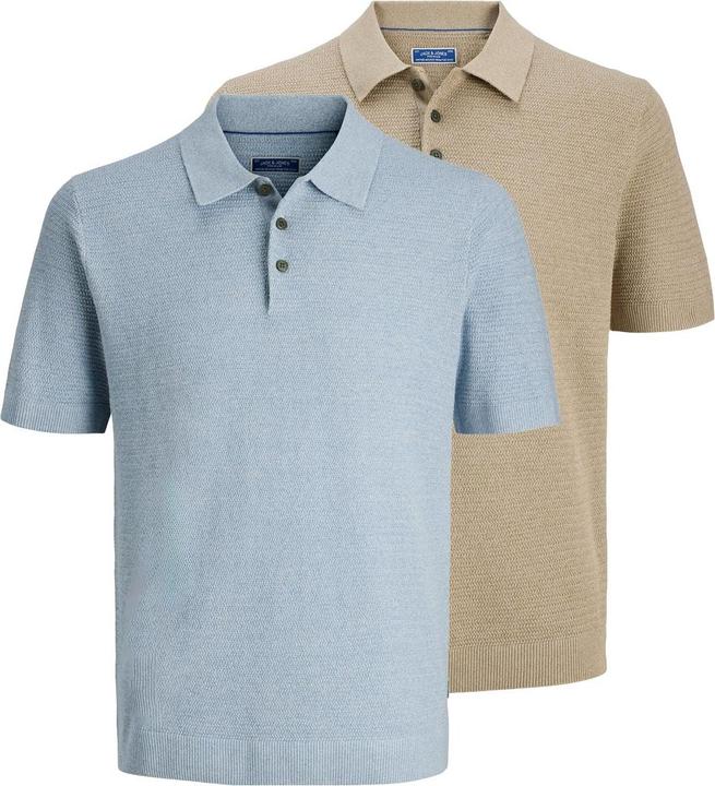 Produktbild Jack & Jones 2er Pack Bluriley Poloshirt (L)