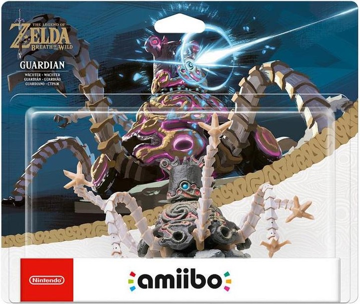 Actual product image Nintendo amiibo The Legend of Zelda Collection Guardian (Breath of the Wild) (Switch, 2DS)