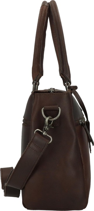 Produktbild Burkely On The Move Laptopbag 15,6 Zipper Inclusief Powerbank - aktetas - Bruin (17 l)