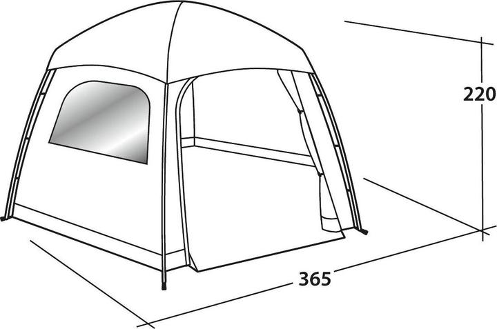 Produktbild Easy Camp Moonlight Yurt (Kuppelzelt, 10.60 kg, 6 Personen)