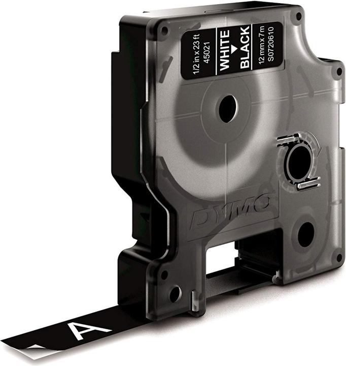 Produktbild Dymo S0720610 Standardband (1.20 cm, Schwarz, Weiss)