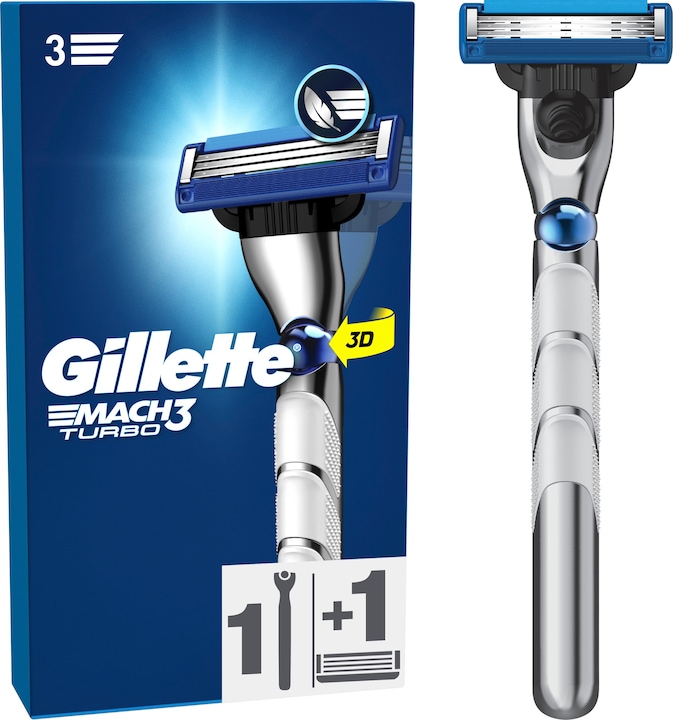 Produktbild Gillette Mach3 Turbo 3D