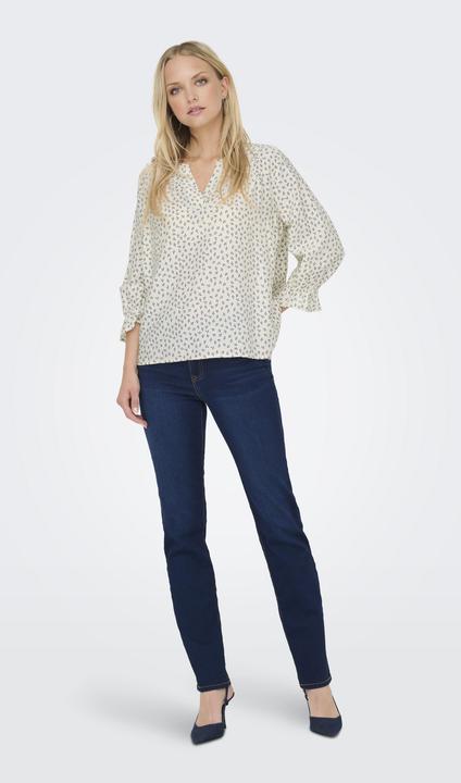 Immagine prodotto JdY Normal geschnitten V-Ausschnitt Glockenärmel Top Top (M)