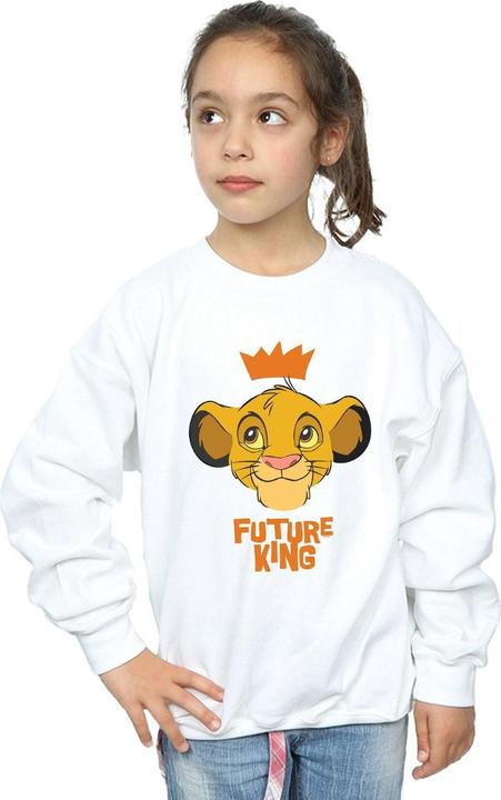 Produktbild Disney The Lion King Simba Future King Sweatshirt Mädchen (128)