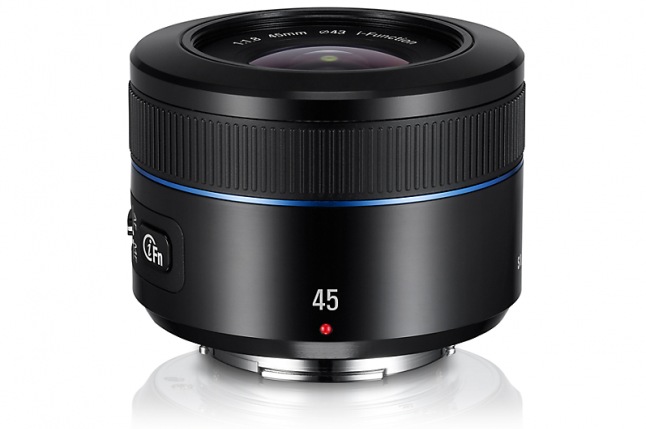 Actual product image Samsung iLens 45mm, f/1.8, NX (Samsung NX)