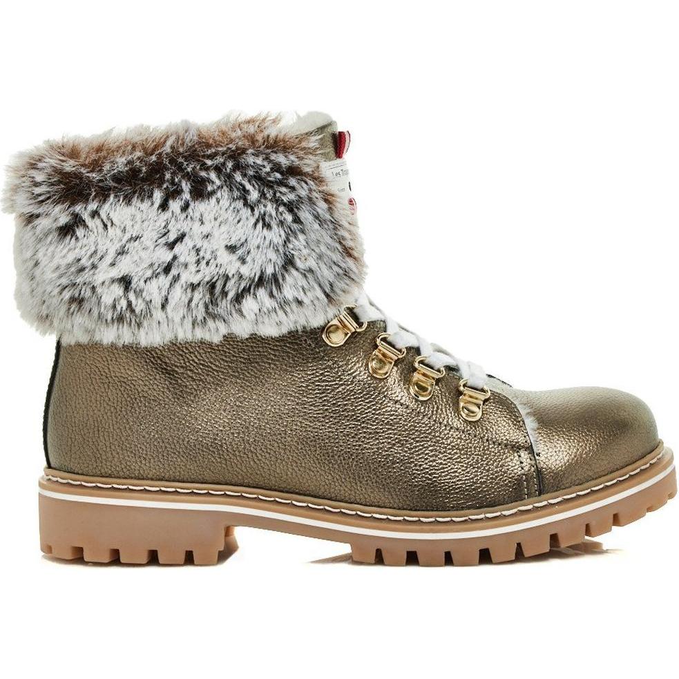 Les Tropeziennes par M.Belarbi, Damen, Boots + Stiefel, damen stiefeletten lacen, Bronze, (36)